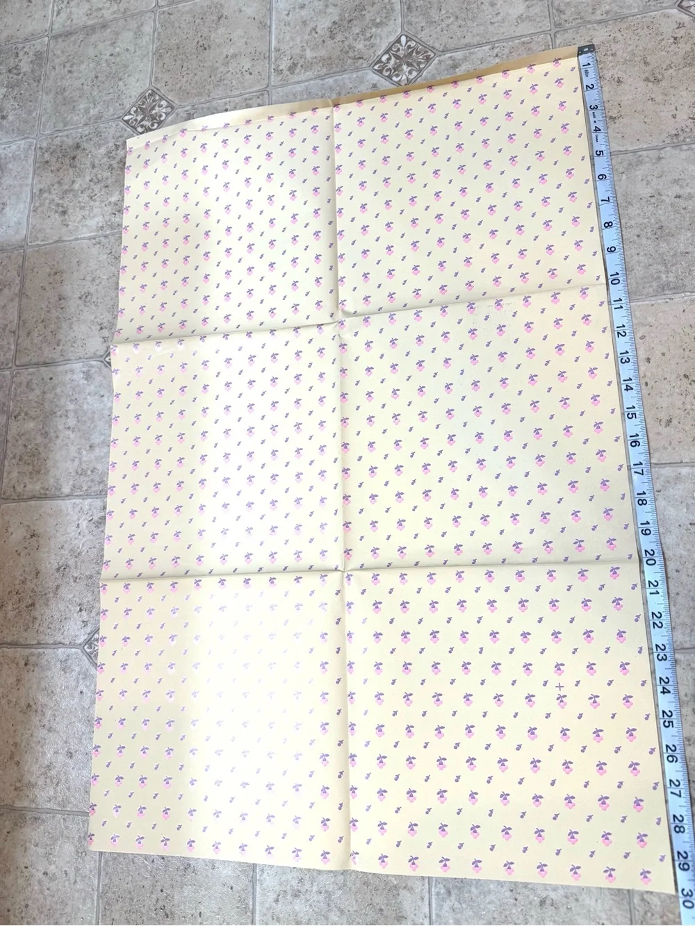 5 Vintage Wrapping Paper Sheets Lot 1980’s/90’s